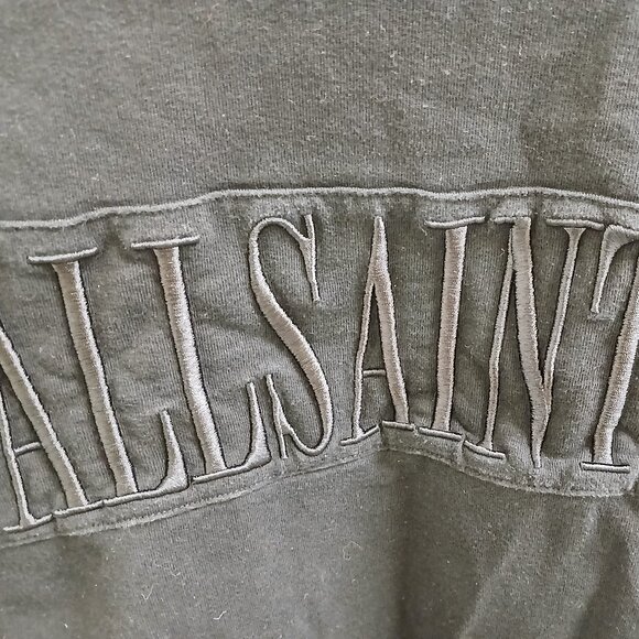 All Saints Embroidered Sweatshirt Hoodie - Picture 9 of 12